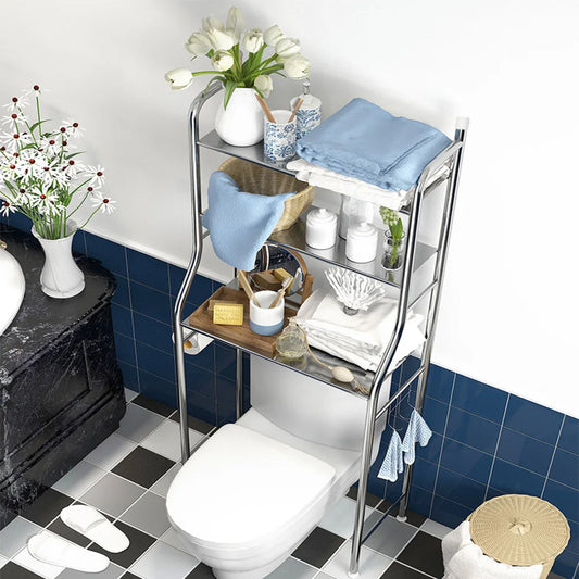 Freestanding Over Toilet Storage Shelves