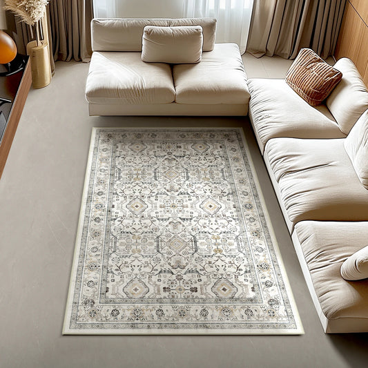 Vintage Washable Turkish Area Rug