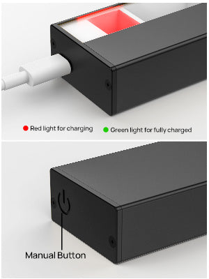 16in Wireless Dimmable Art Light with Remote Control, Rechargeable