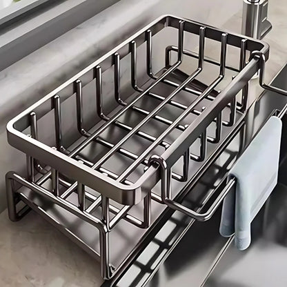 Over-Sink Kitchen Organizer - Stainless Steel