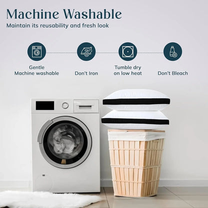 Luxury Bed Pillows- Set of 2