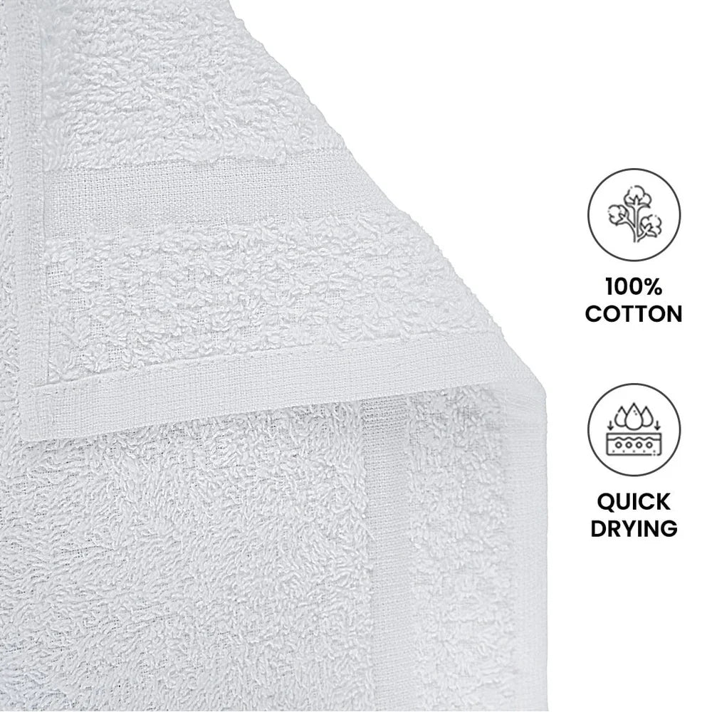 10 Piece Quick Dry, Soft, Absorbent, Cotton Towel Set