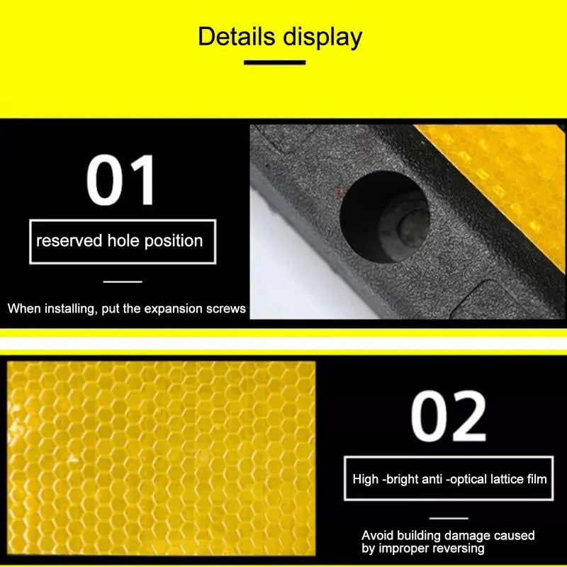 Heavy Duty Vehicle Wheel Stop