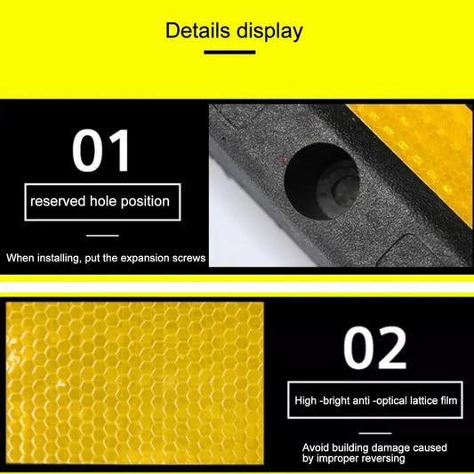 Heavy Duty Vehicle Wheel Stop