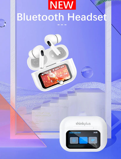 Wireless Bluetooth Earphones ANC Noise Reduction (with Touch Screen) Earbuds