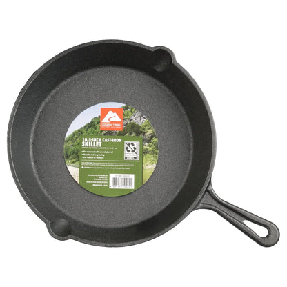 Pre-Seasoned  10.5 Inch Cast Iron Skillet