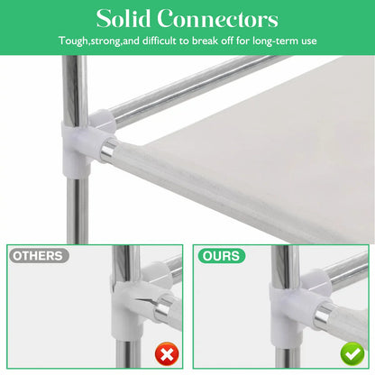 Portable Closet Storage Organizer Clothes Wardrobe