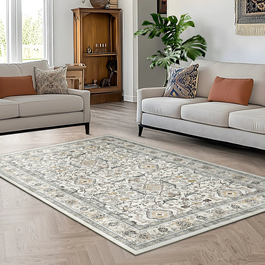 Vintage Washable Turkish Area Rug