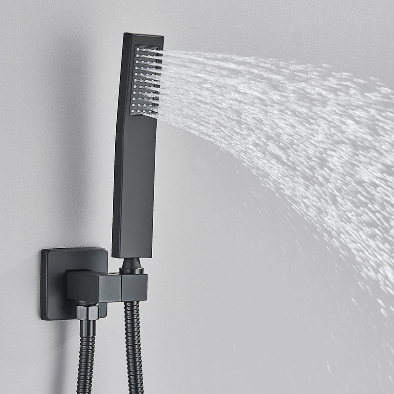 Embedded Shower Faucet Set with Tub Spout