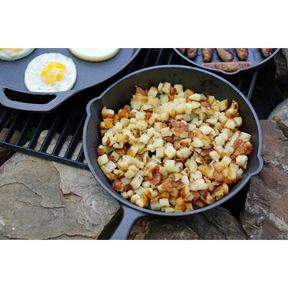 Pre-Seasoned  10.5 Inch Cast Iron Skillet