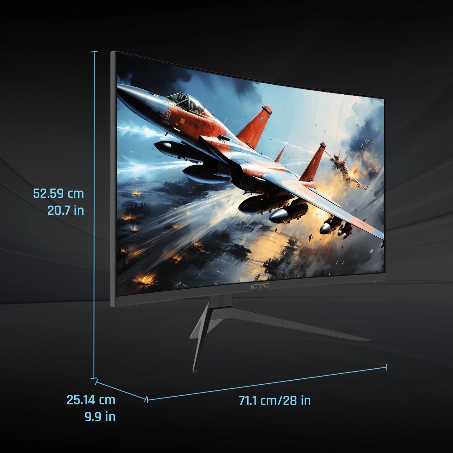 32 inch 240Hz Curved Gaming Monitor 1080P HDR10, HDMI/DP/USB Ports, Tilt Adjustable,