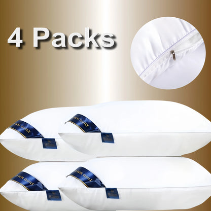 Hotel Quality Luxury Pillows. 2 or 4 Pack