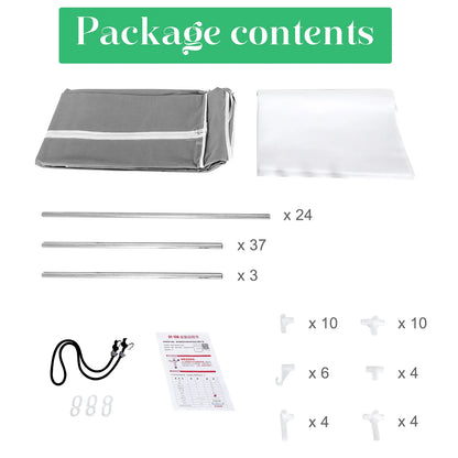 Portable Closet Storage Organizer Clothes Wardrobe