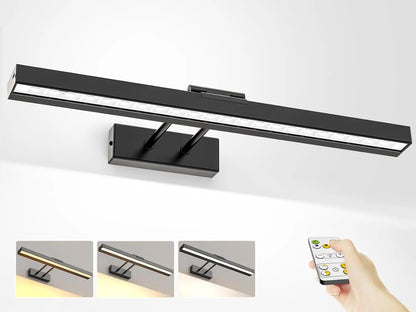 16in Wireless Dimmable Art Light with Remote Control, Rechargeable