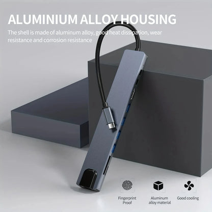 10 in 1 USB C Docking Hub, 100W