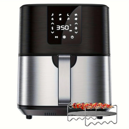 1500W/7QT Air Fryer Cooker w/8 Presets