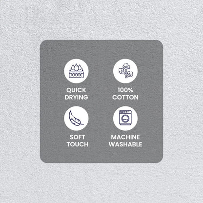 10 Piece Quick Dry, Soft, Absorbent, Cotton Towel Set