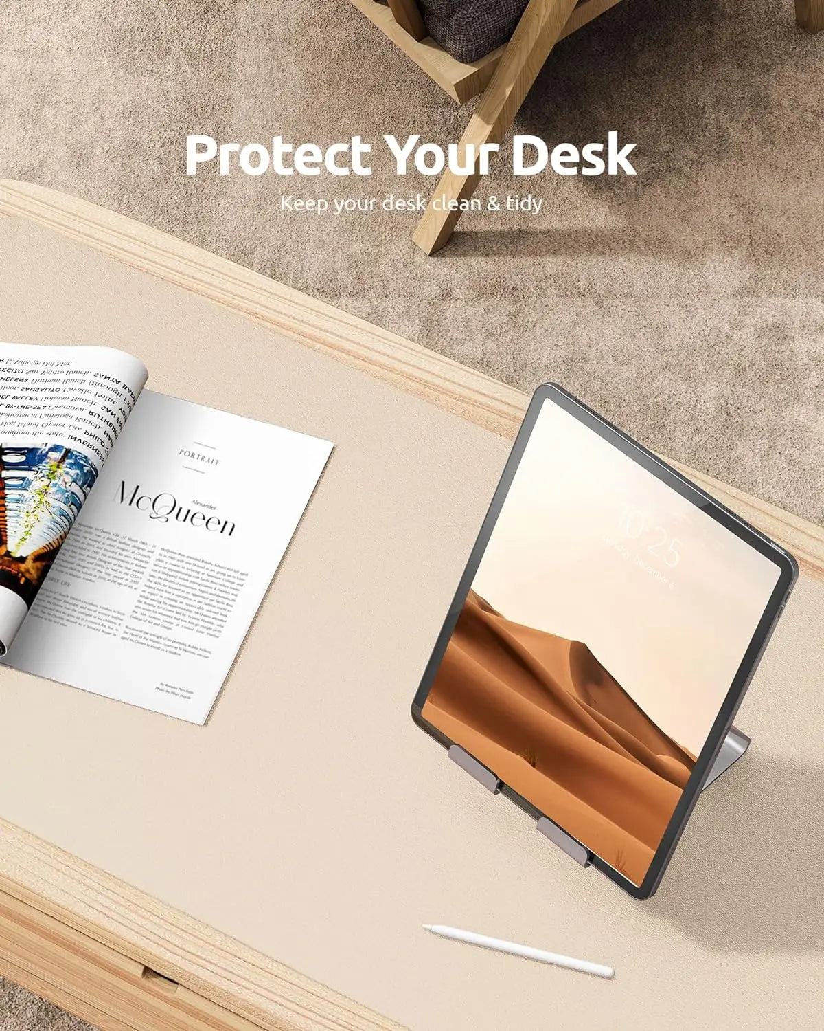Leather Desk Pad Protector