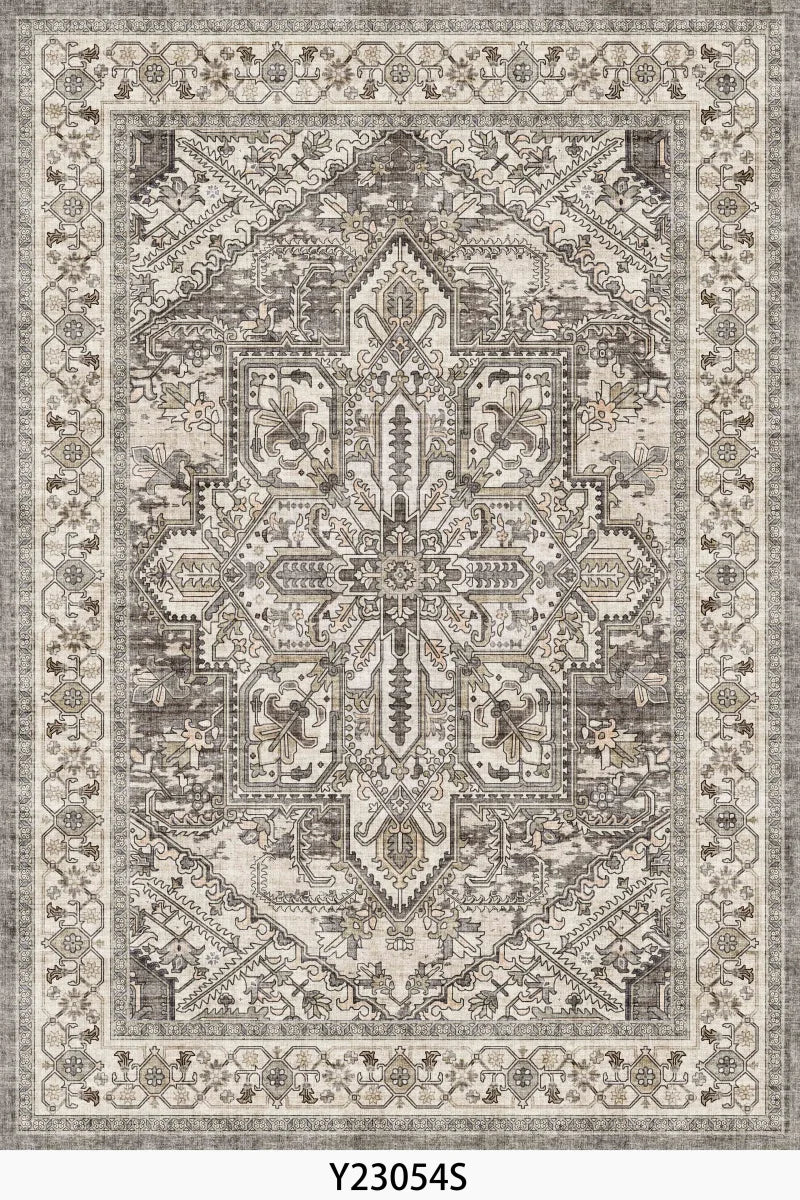 Vintage Washable Turkish Area Rug