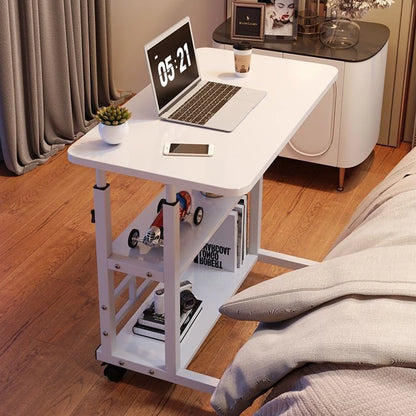 Multi-Level Standing Desk Height Adjustable Wooden Workstation, Work Table or Bedside Table