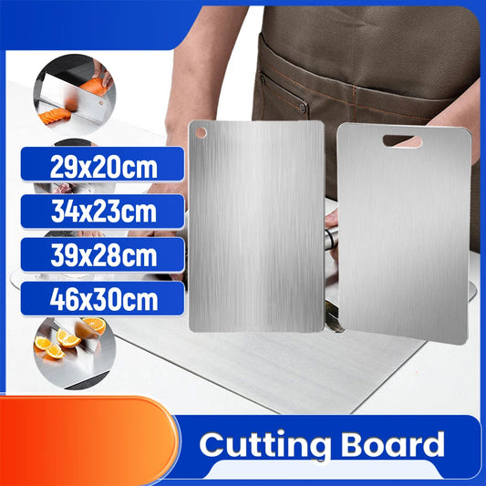 Double Sided Stainless Steel Cutting Boards