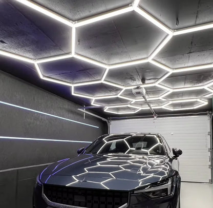Hexagon LED Tube Lighting for Garage, Shop, Office