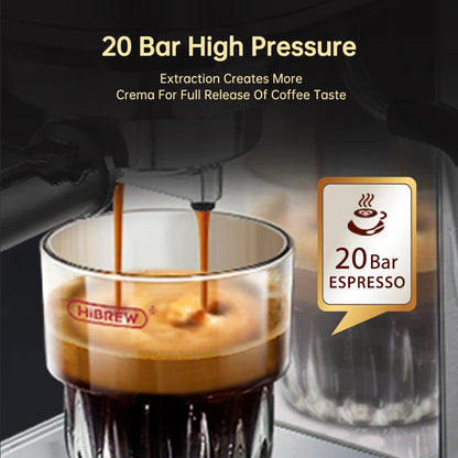 Super Slim ESE POD & Powder Espresso/Cappuccino Coffee Maker and Hot Water