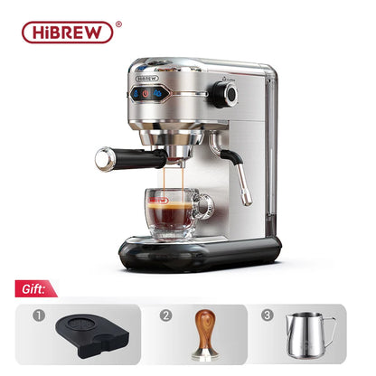 Super Slim ESE POD & Powder Espresso/Cappuccino Coffee Maker and Hot Water