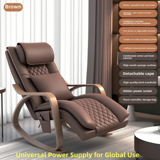 Ergonomic Massage Rocker Recliner Chair with Heat And Vibration