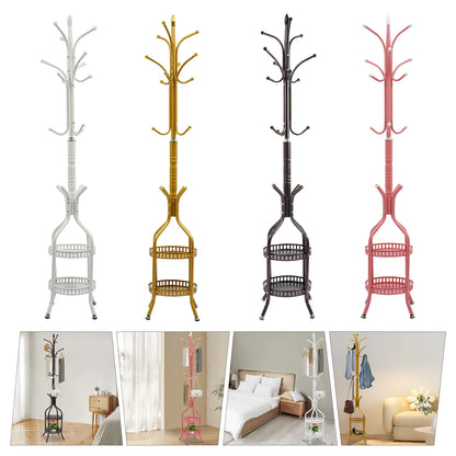 Free Standing Iron Coat Rack