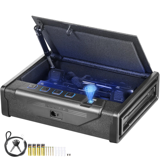 Steel Firearms Case with Advanced Biometric Quick Access