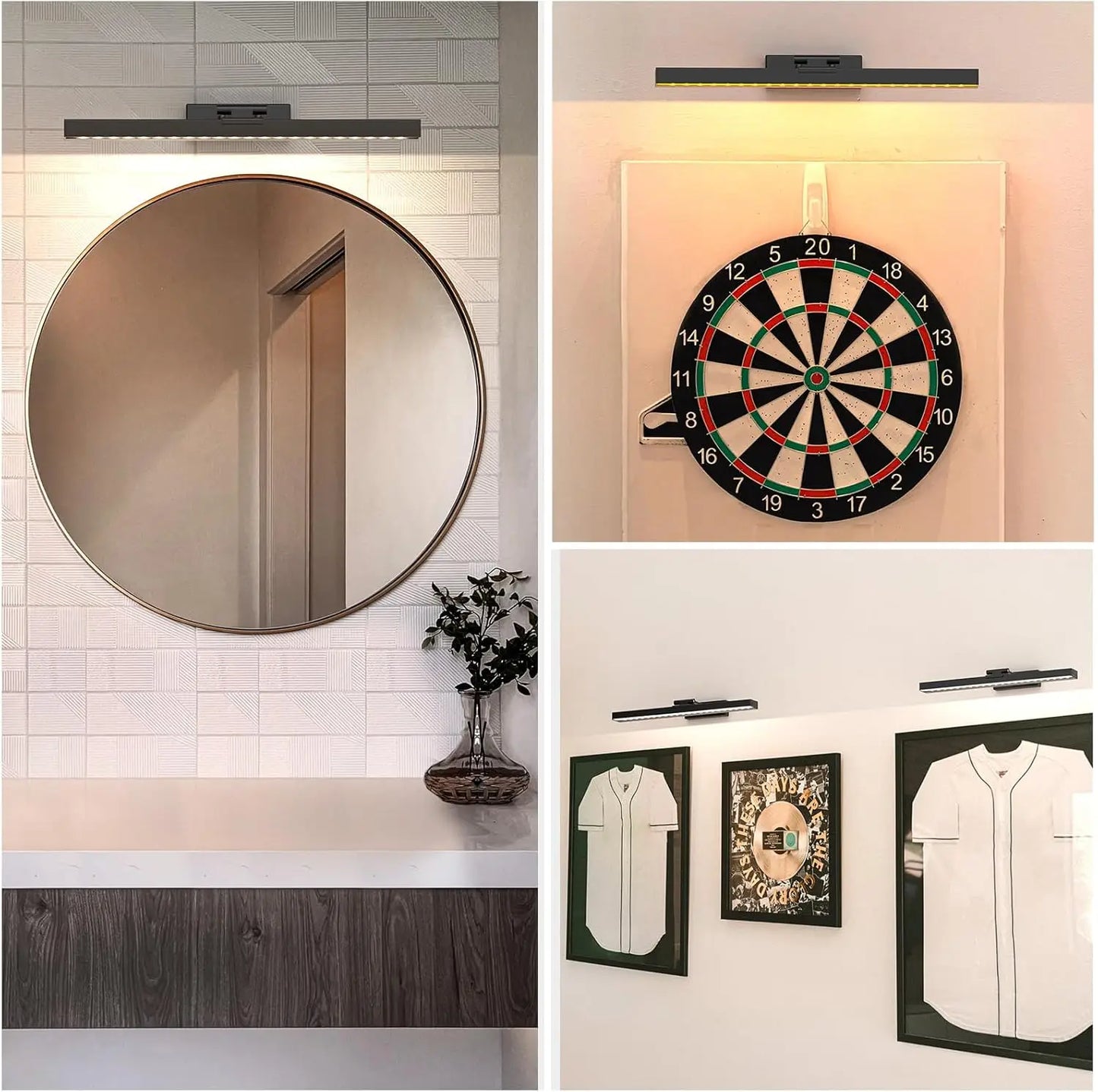 16in Wireless Dimmable Art Light with Remote Control, Rechargeable