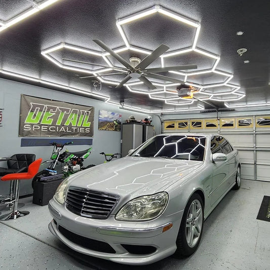 Hexagon LED Tube Lighting for Garage, Shop, Office