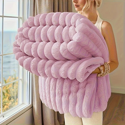 Soft & Warm Fleece Throw Blanket for All seasons - 3 Sizes