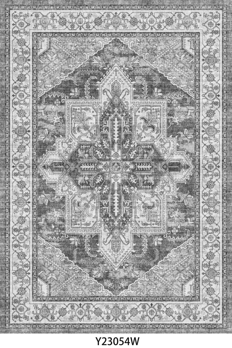 Vintage Washable Turkish Area Rug