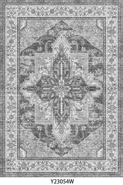 Vintage Washable Turkish Area Rug