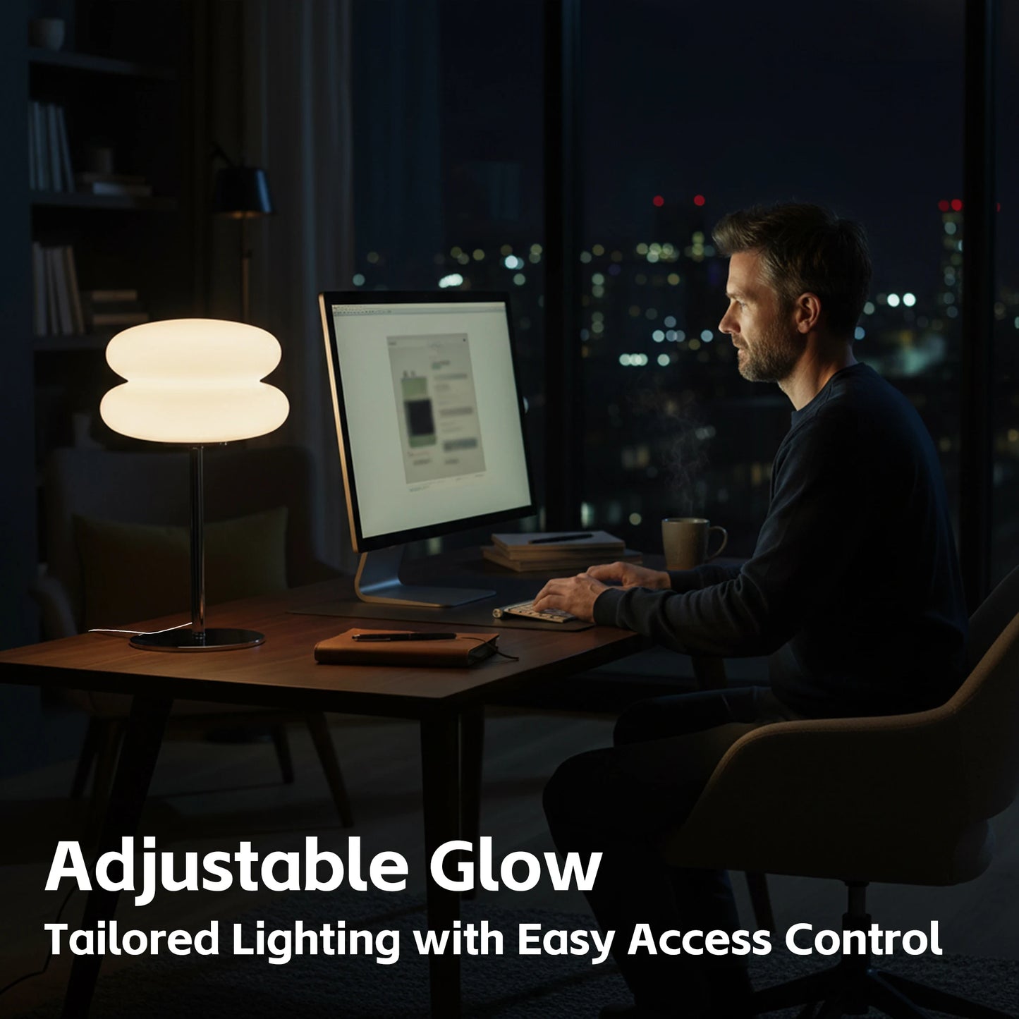 Modern Table lamp, Dimmable