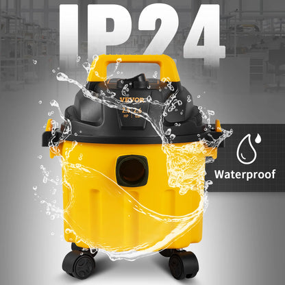 3 in 1 Portable Wet Dry  Shop Vac, 2.6 Gallon 2.5 Peak HP