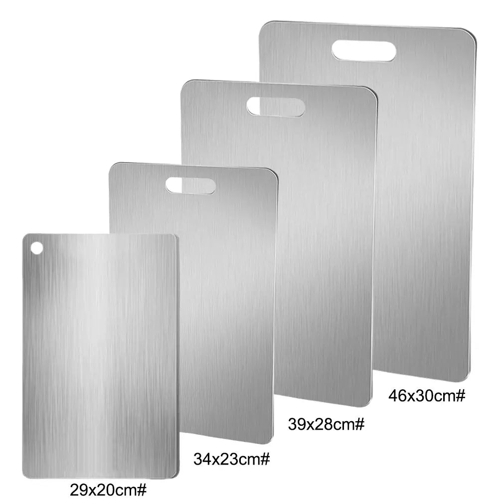 Double Sided Stainless Steel Cutting Boards