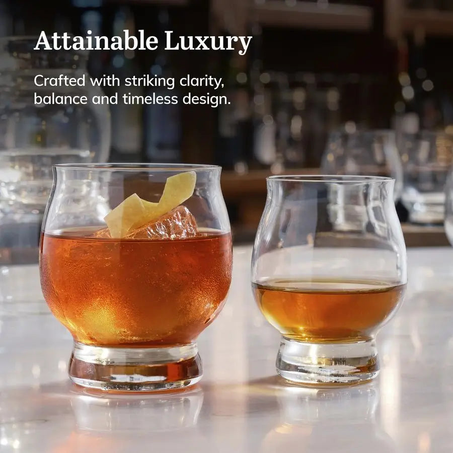 Set of 4 Kentucky Bourbon Trail Cocktail Glasses