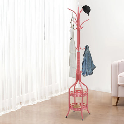 Free Standing Iron Coat Rack