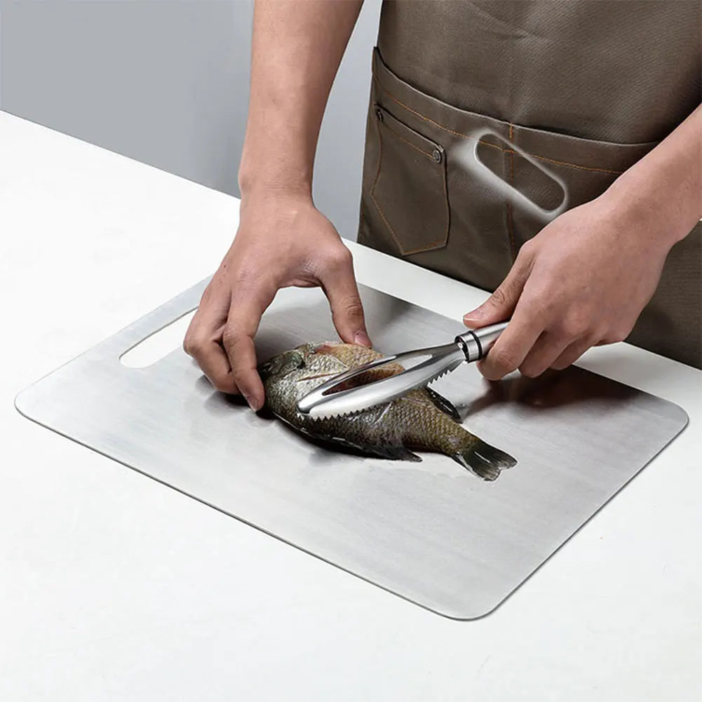 Double Sided Stainless Steel Cutting Boards