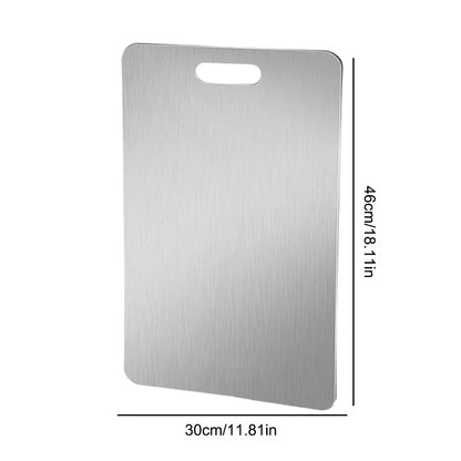 Double Sided Stainless Steel Cutting Boards